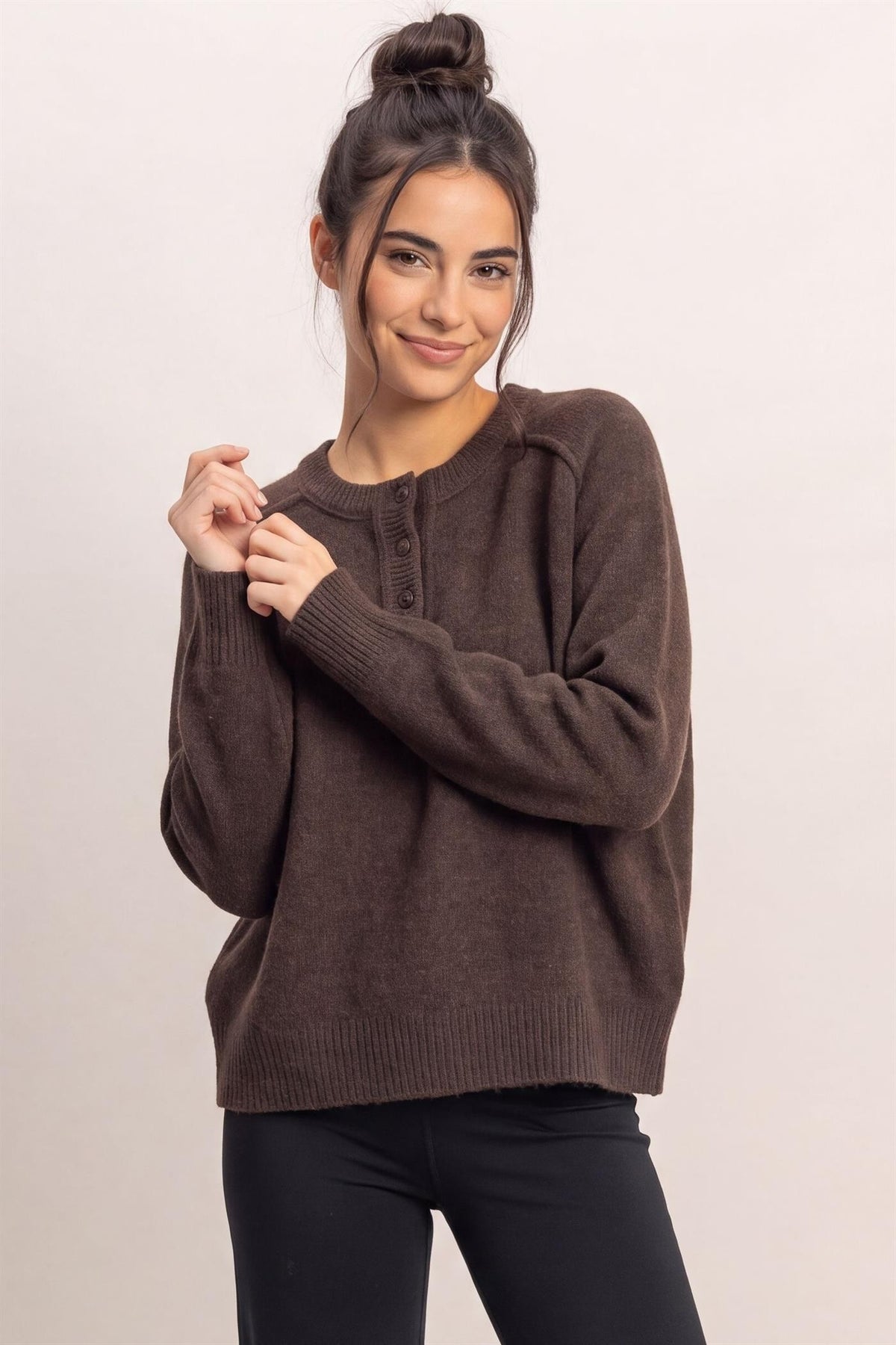 Rory Sweater - Chocolate