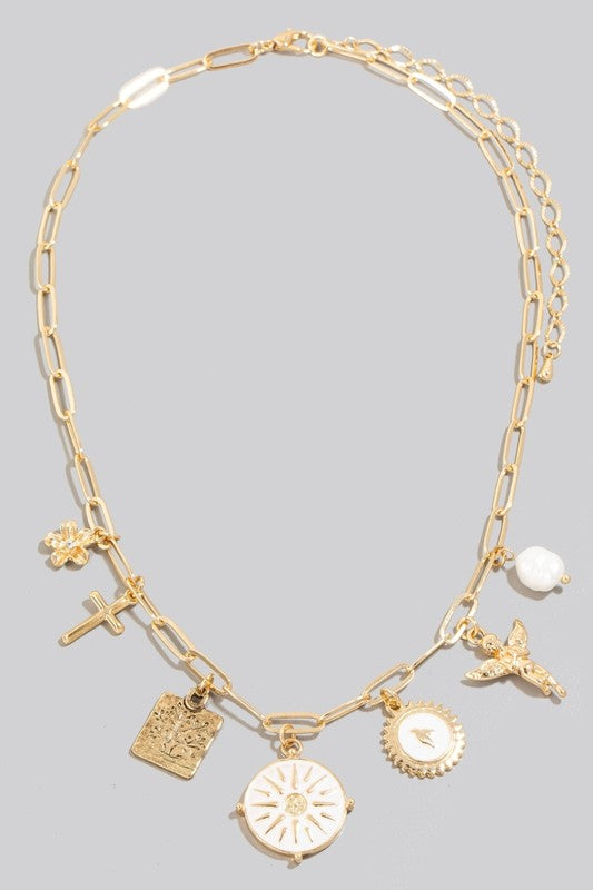 Daphne Charm Necklace