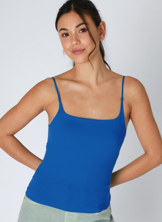 Harper Double Lined Top- Blue