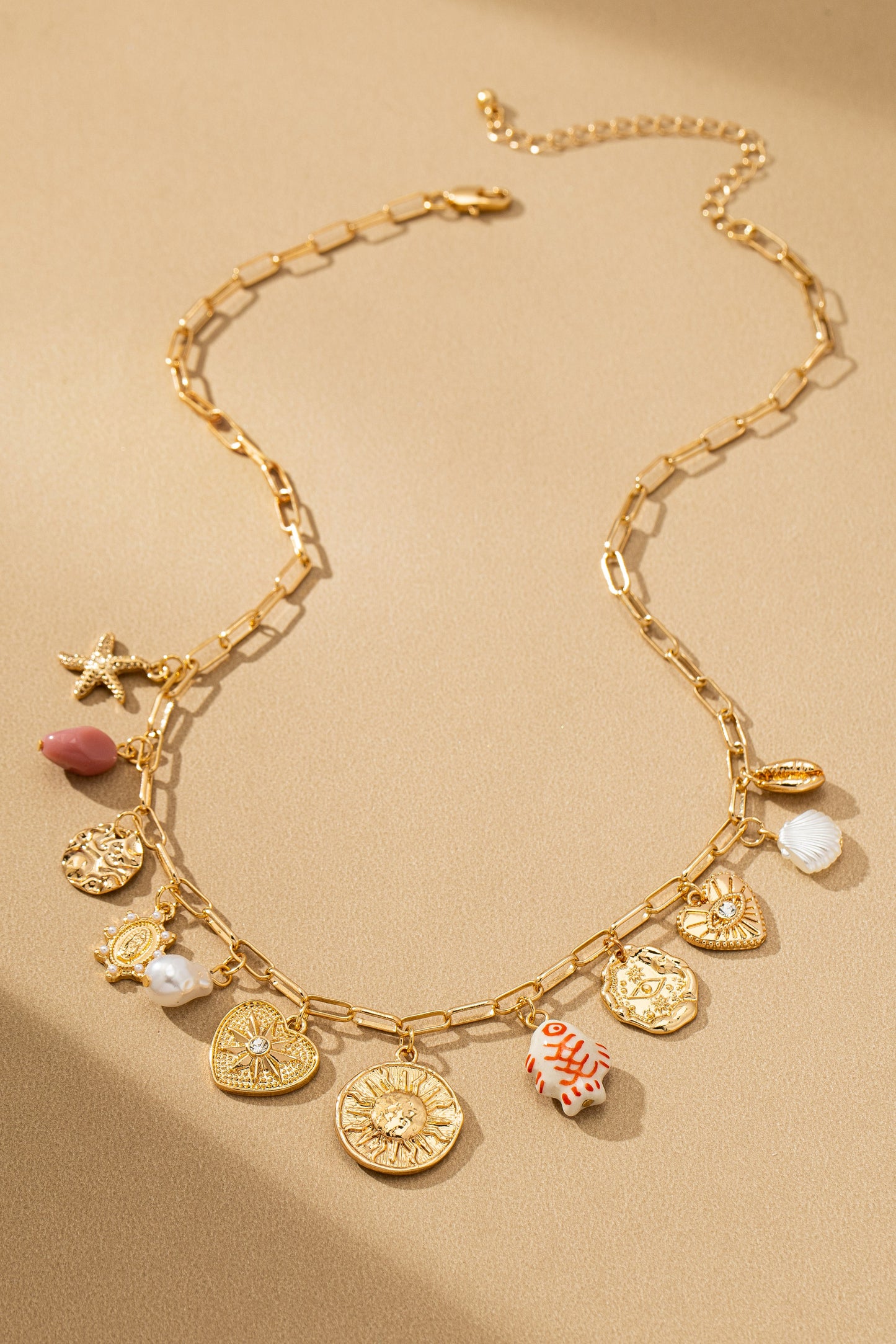 Phoenix Charm Necklace