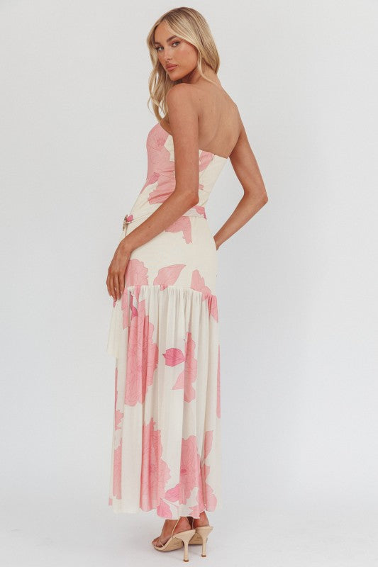Iris Strapless Maxi Dress