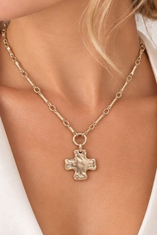Claude Cross Necklace