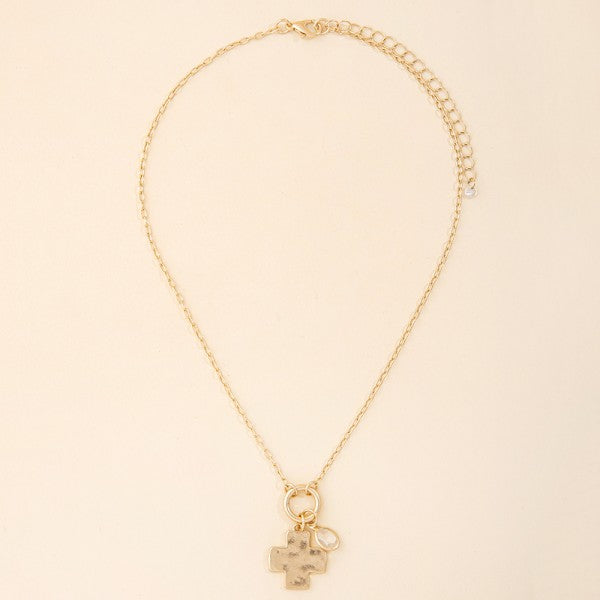 Philomena Cross Necklace