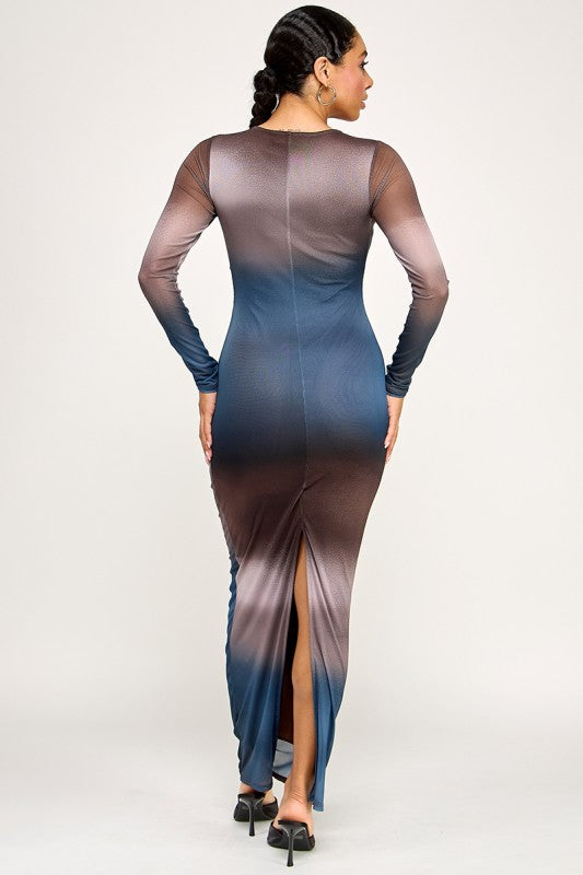 Tulsa Mesh Maxi Dress