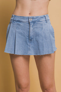 Roma Denim Skort