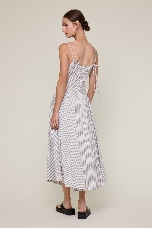 Bilma Striped Maxi Dress
