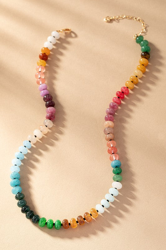 Eben Beaded Necklace - Multi