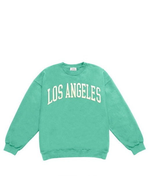 Oversized Los Angeles Sweatshirt - Spring