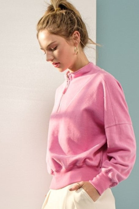 Hailee Pullover - Pink