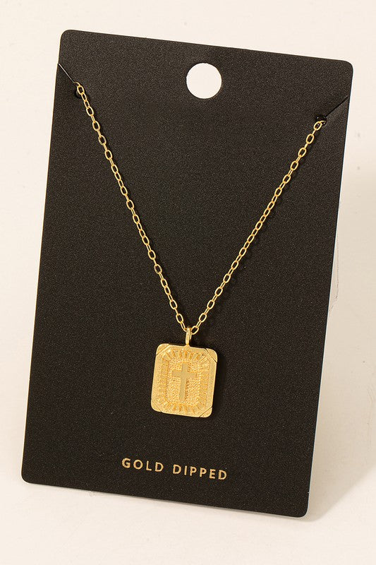 Alyssa Cross Necklace