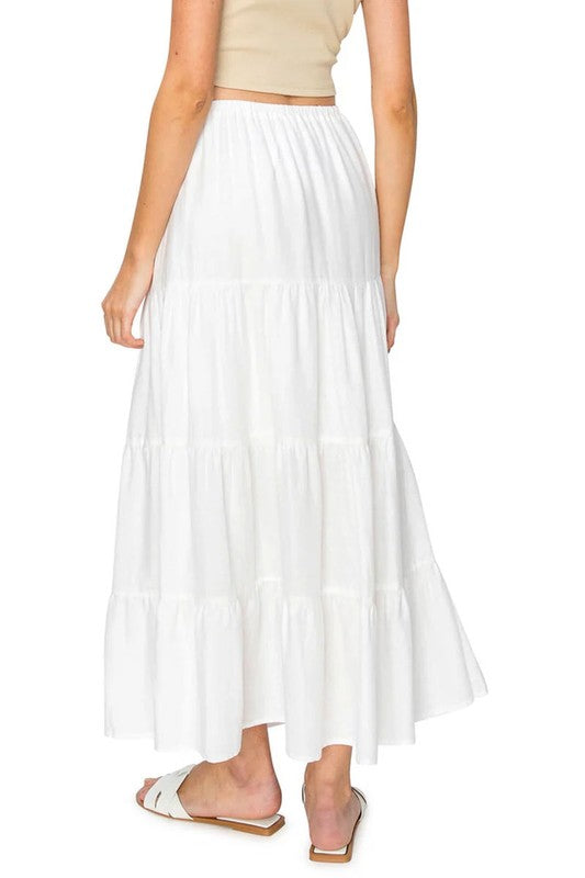 Napa Linen Maxi Skirt