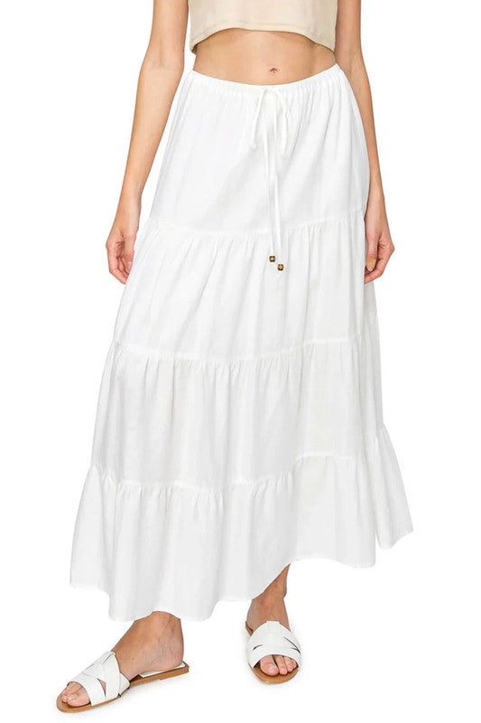 Napa Linen Maxi Skirt