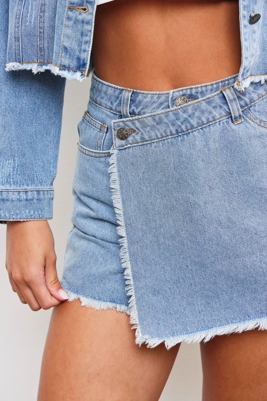 Riley Denim Skort