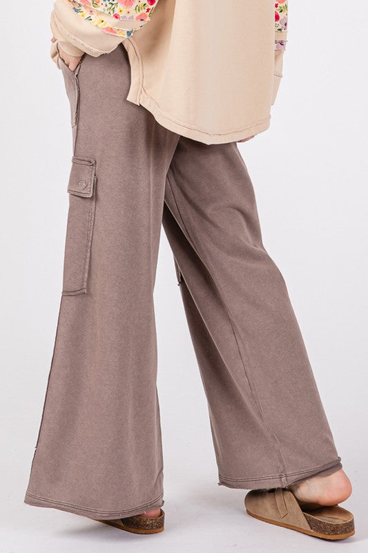 Las Palmas Cargo Pants - Mocha