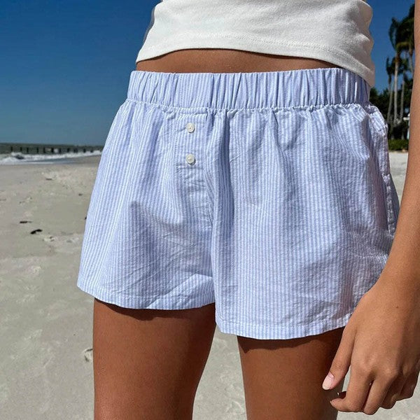 Aspen Boxer Shorts - Blue