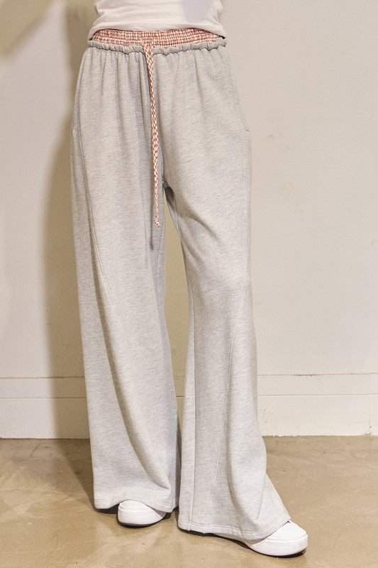 Terry Boxer Sweatpants - Heather Gray