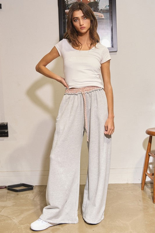 Terry Boxer Sweatpants - Heather Gray