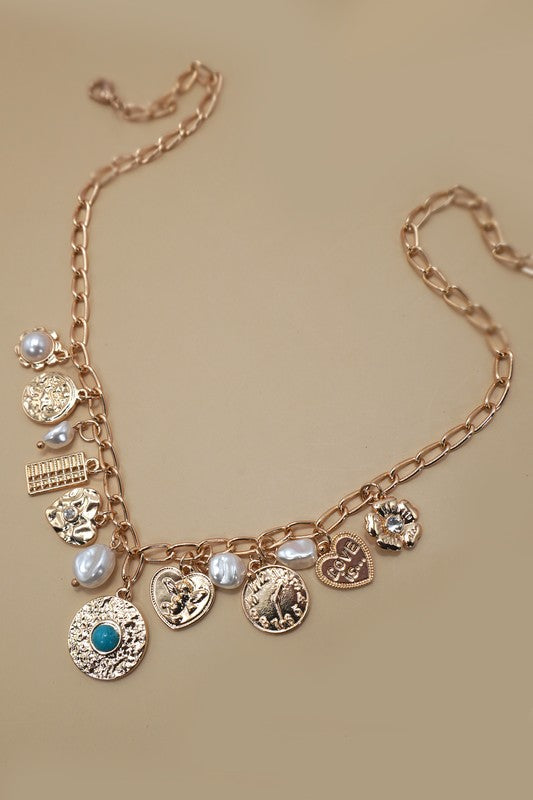 Laken Charm Necklace