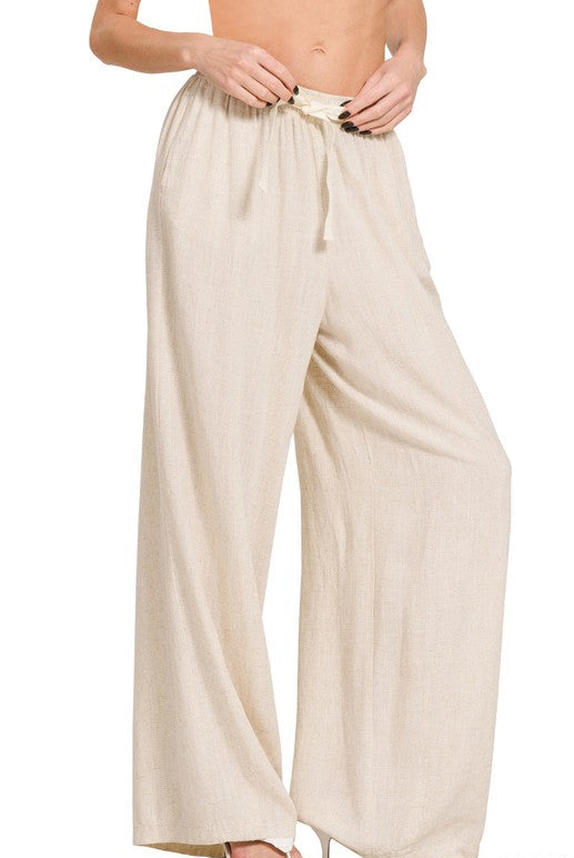 Madison Linen Pants