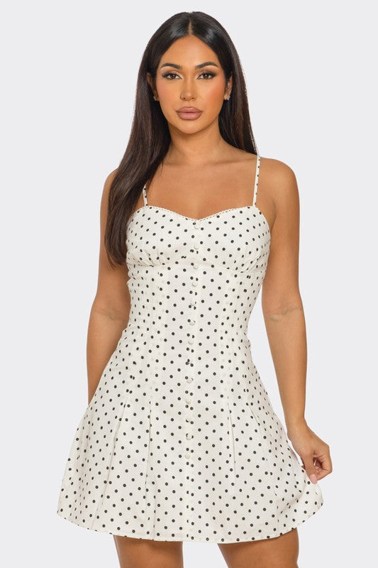 Cleo Polka Dot Dress