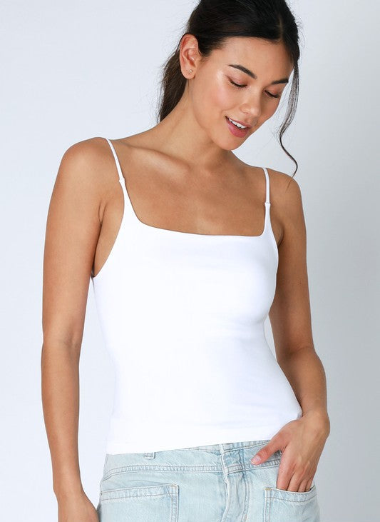 Harper Double Lined Top- White