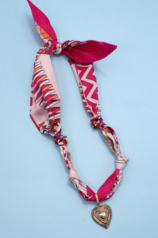 Isa Scarf Necklace