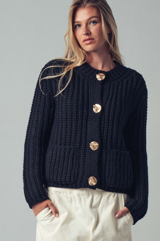 Victoria Button Cardigan