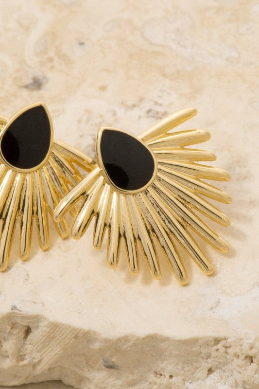 Alistair Earrings - Black