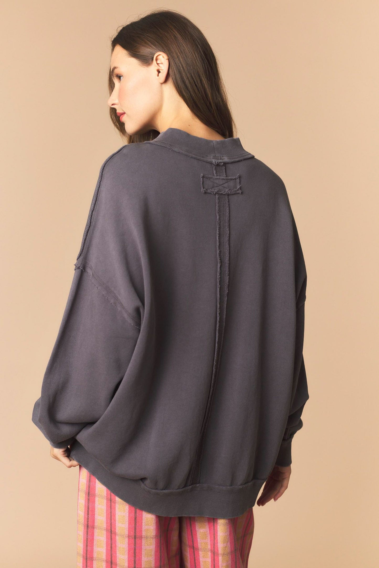 Cambridge Mock Neck - Blue