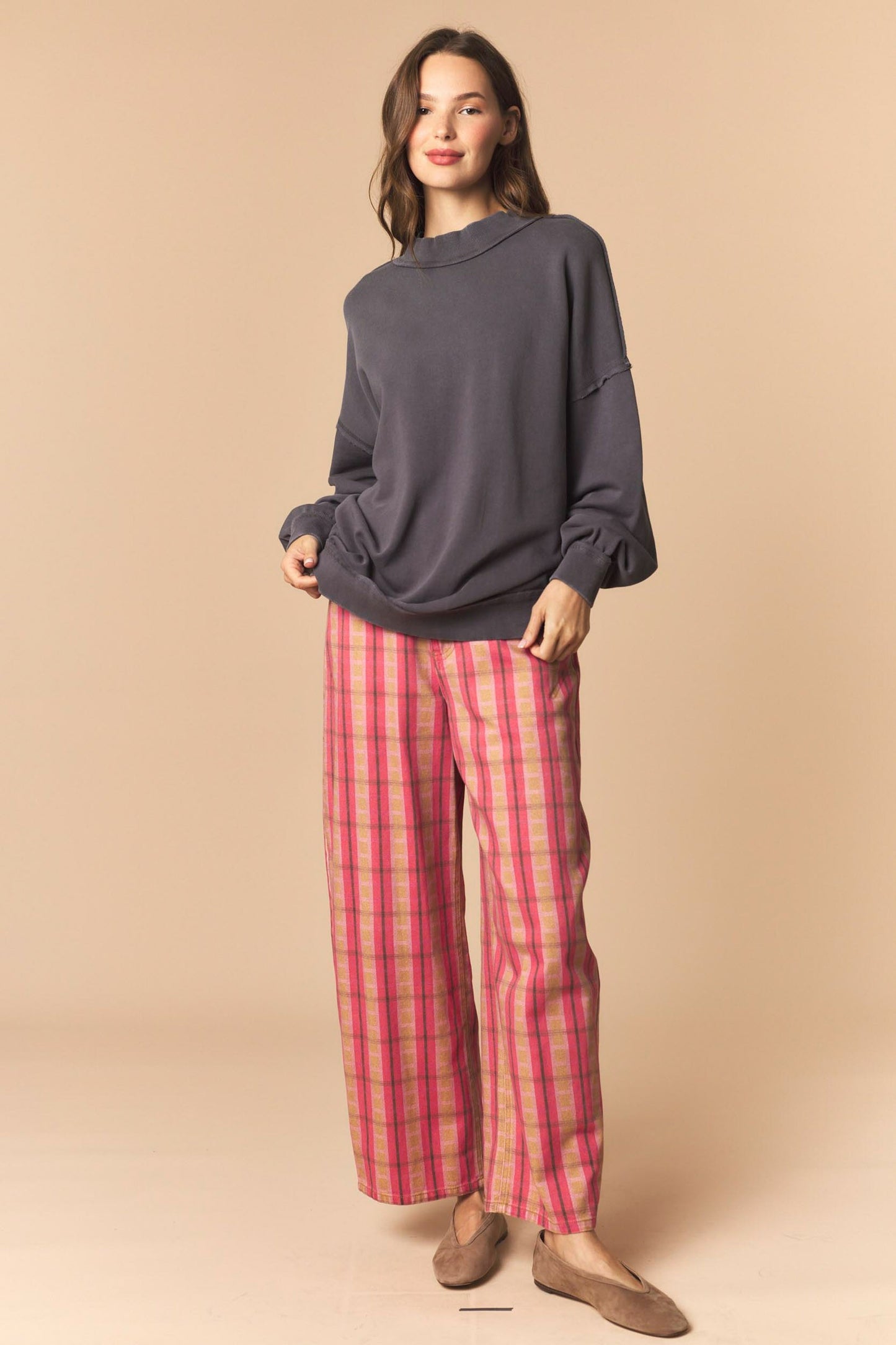 Cambridge Mock Neck - Blue
