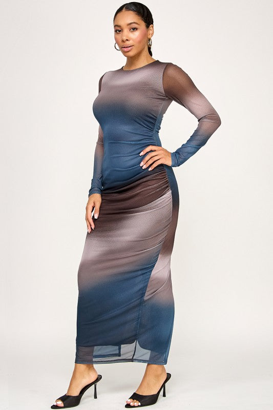 Tulsa Mesh Maxi Dress