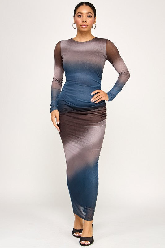 Tulsa Mesh Maxi Dress