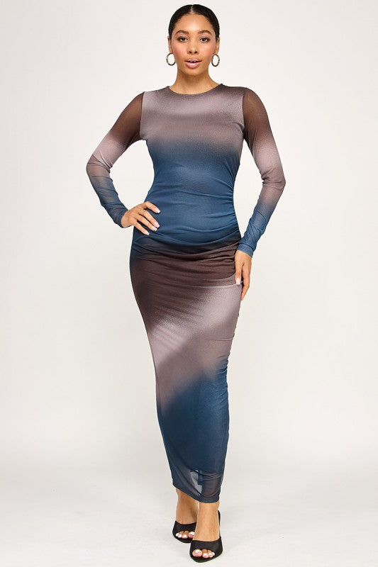 Tulsa Mesh Maxi Dress