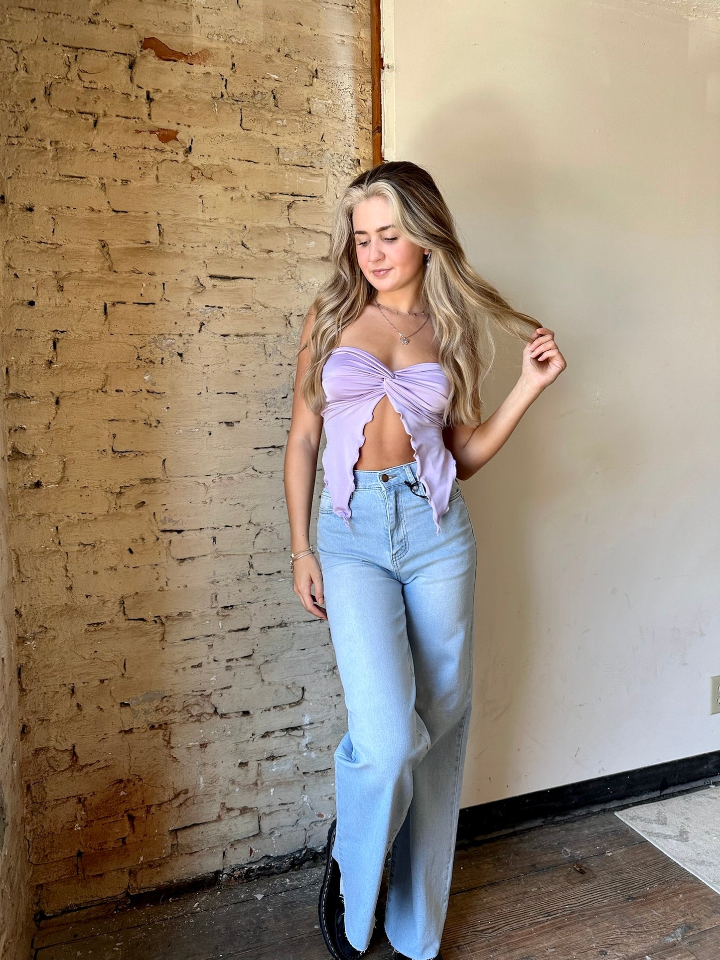 Bethany Top - Lilac