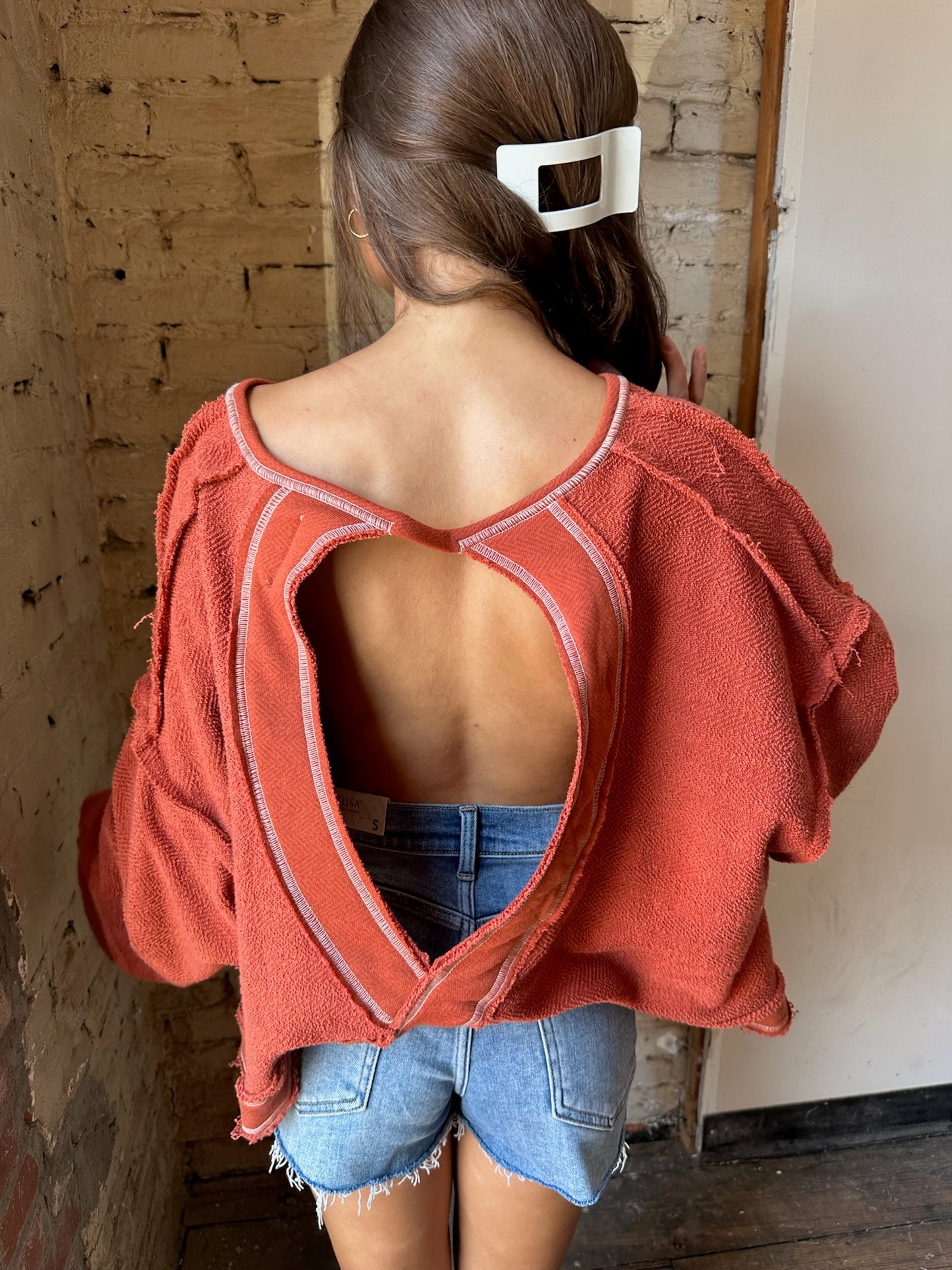 Glendale Open Back Top