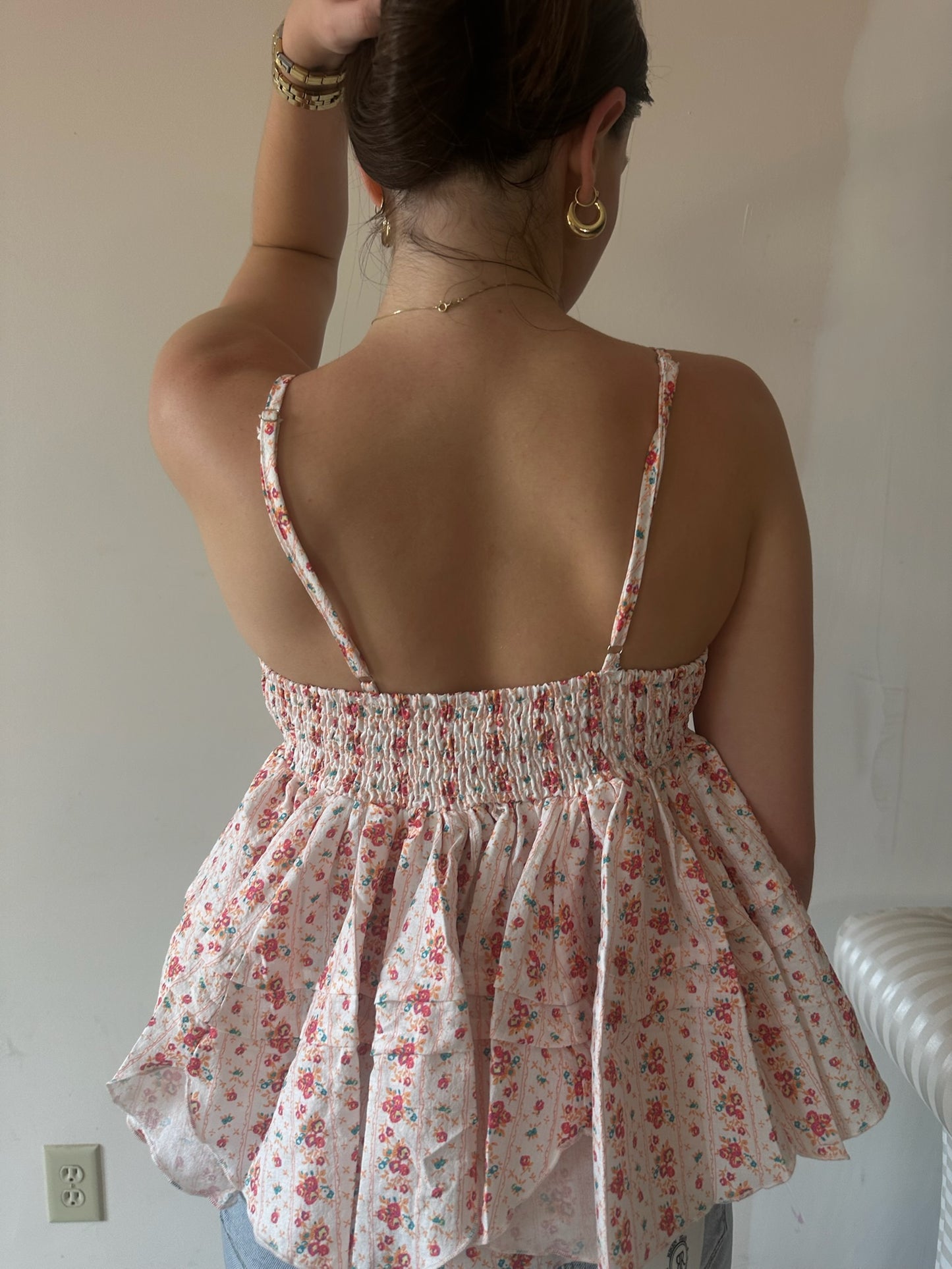 Vail Flowy Cami Top - Mango