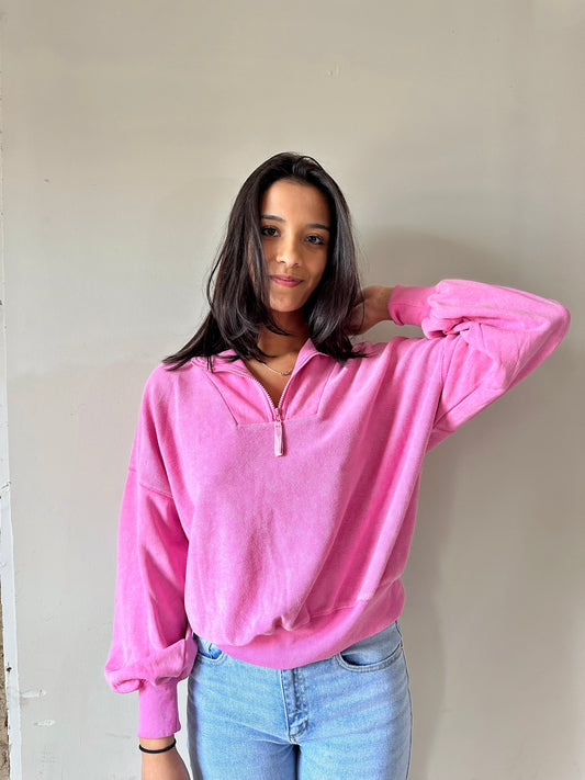 Hailee Pullover - Pink