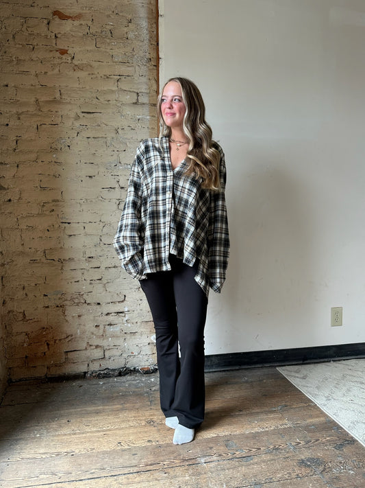 Preston Oversized Flannel Shirt