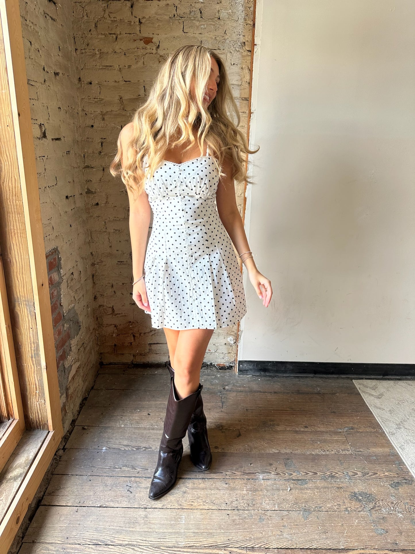 Cleo Polka Dot Dress