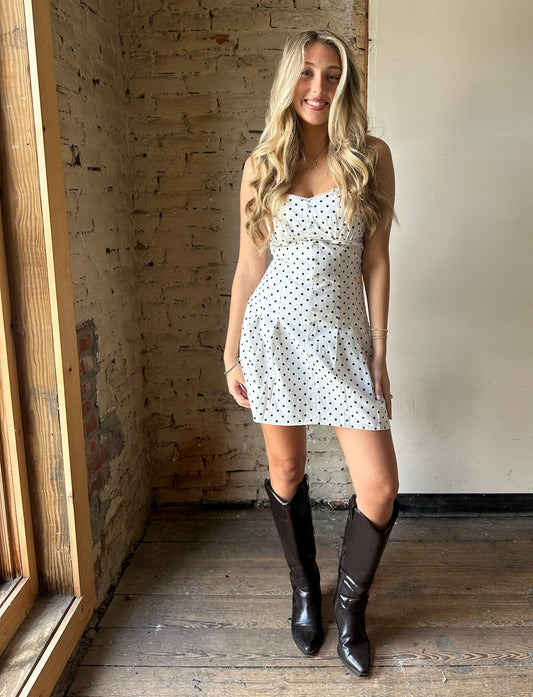Cleo Polka Dot Dress