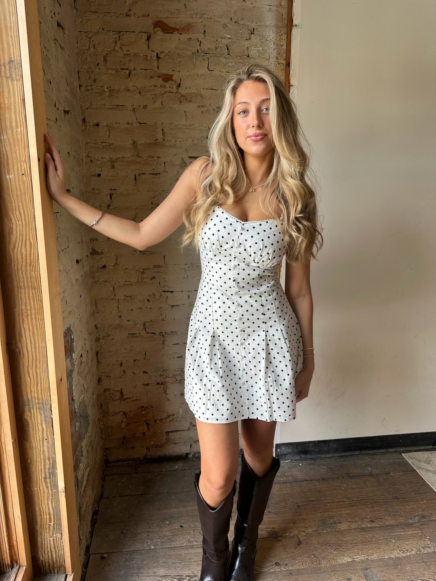 Cleo Polka Dot Dress