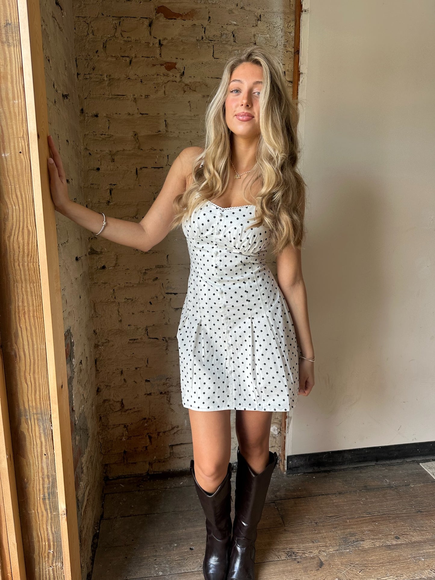 Cleo Polka Dot Dress