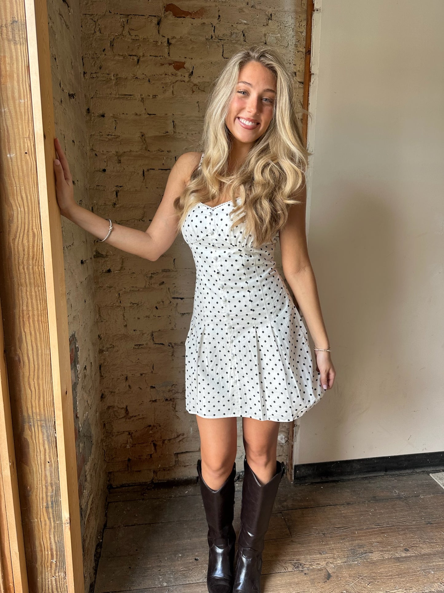 Cleo Polka Dot Dress