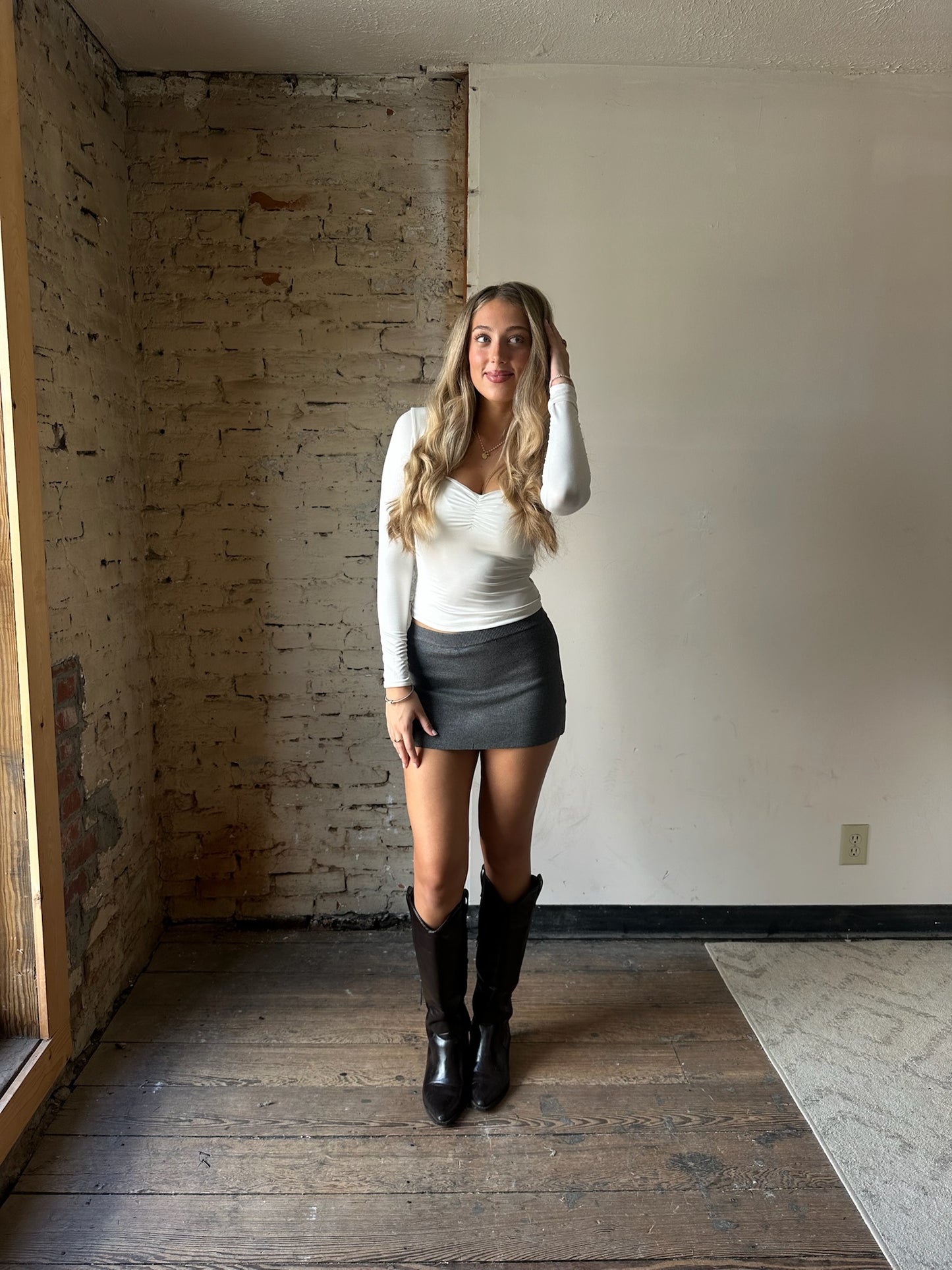 Glendale Top - White