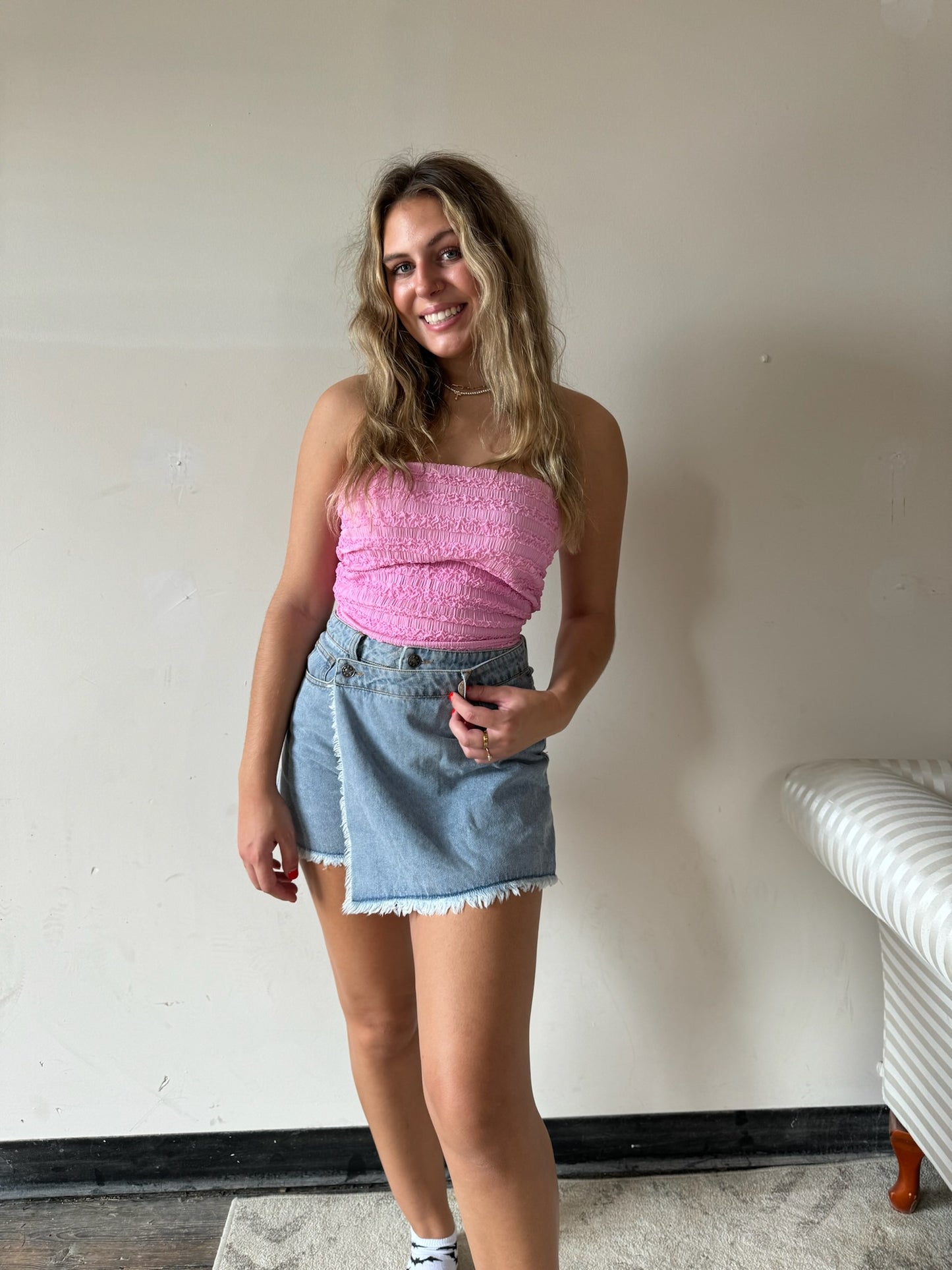 Riley Denim Skort