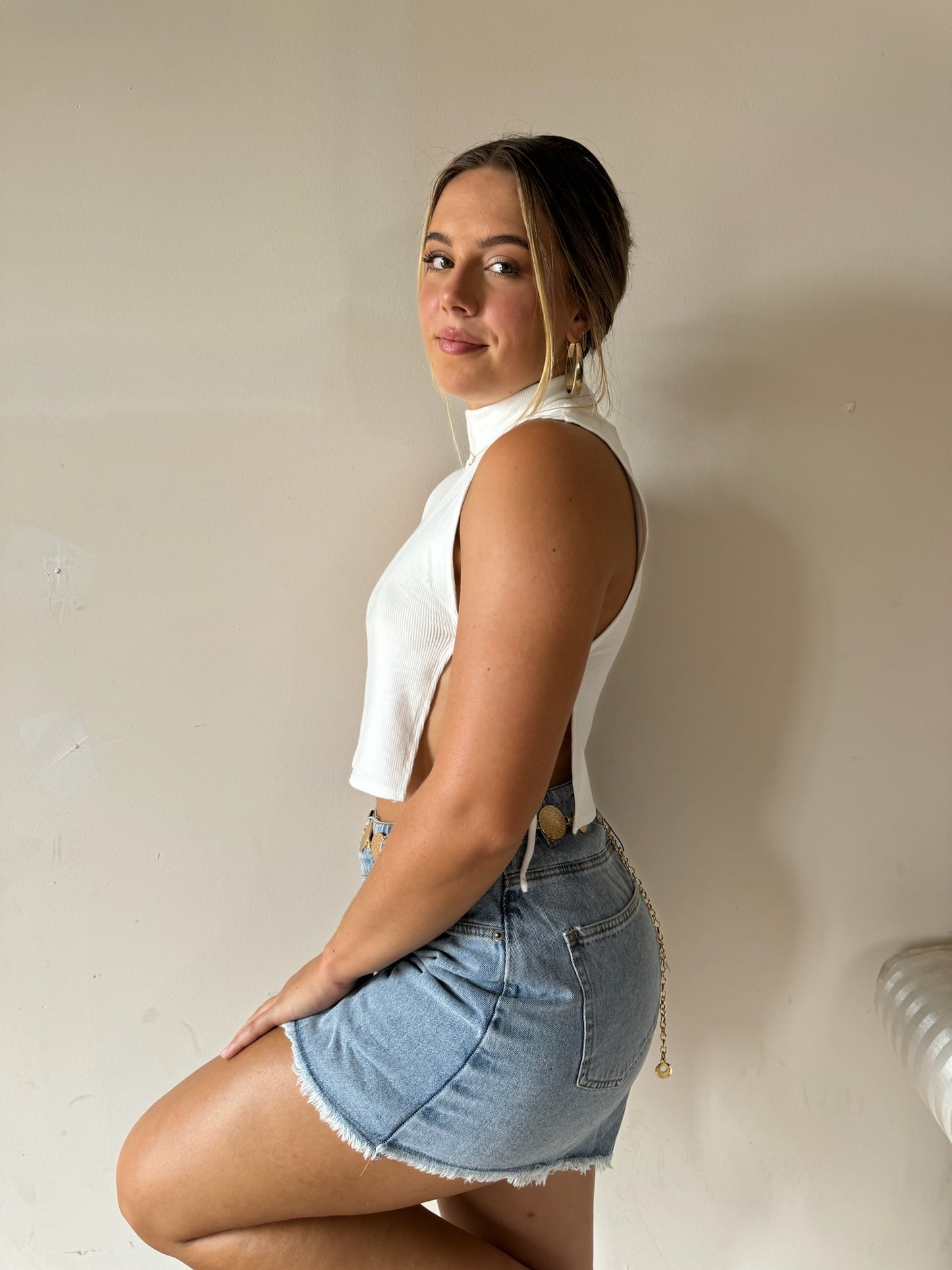 Riley Denim Skort