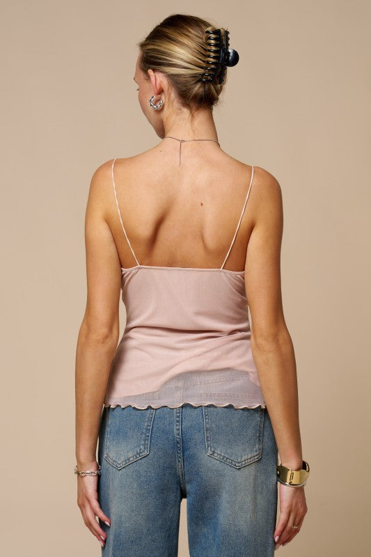Harbor Sequin Cami Top