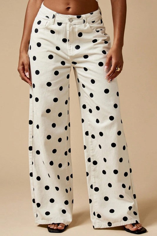 Colin Polka Dot Jeans
