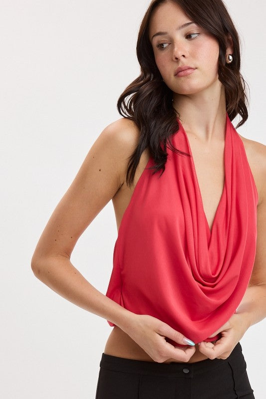 Marcelline Halter Top