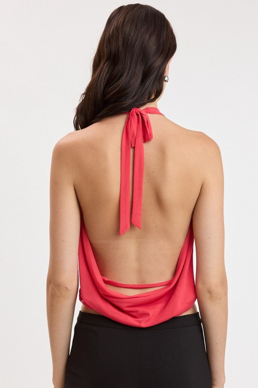 Marcelline Halter Top